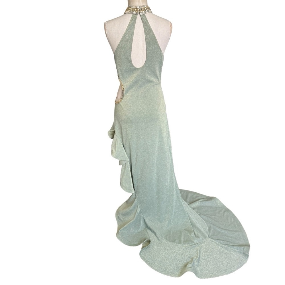 Bronx and Banco Runway X REVOLVE Nefertiti Gown in Menthol Large - Picture 13 of 17